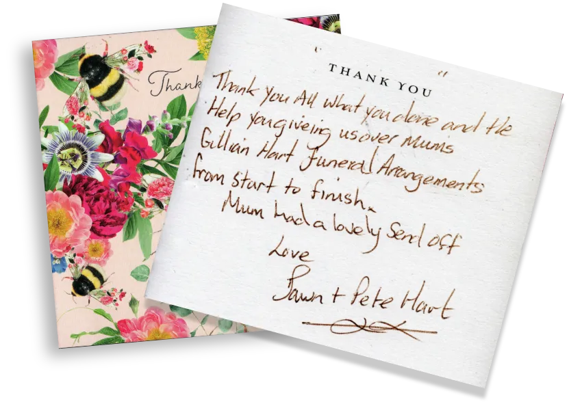 Kind Words & Tributes Graphic